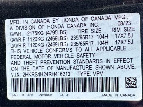 Certified 2024 Honda CR-V LX image 10