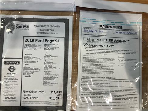 Used 2019 Ford Edge SE FWD image 37