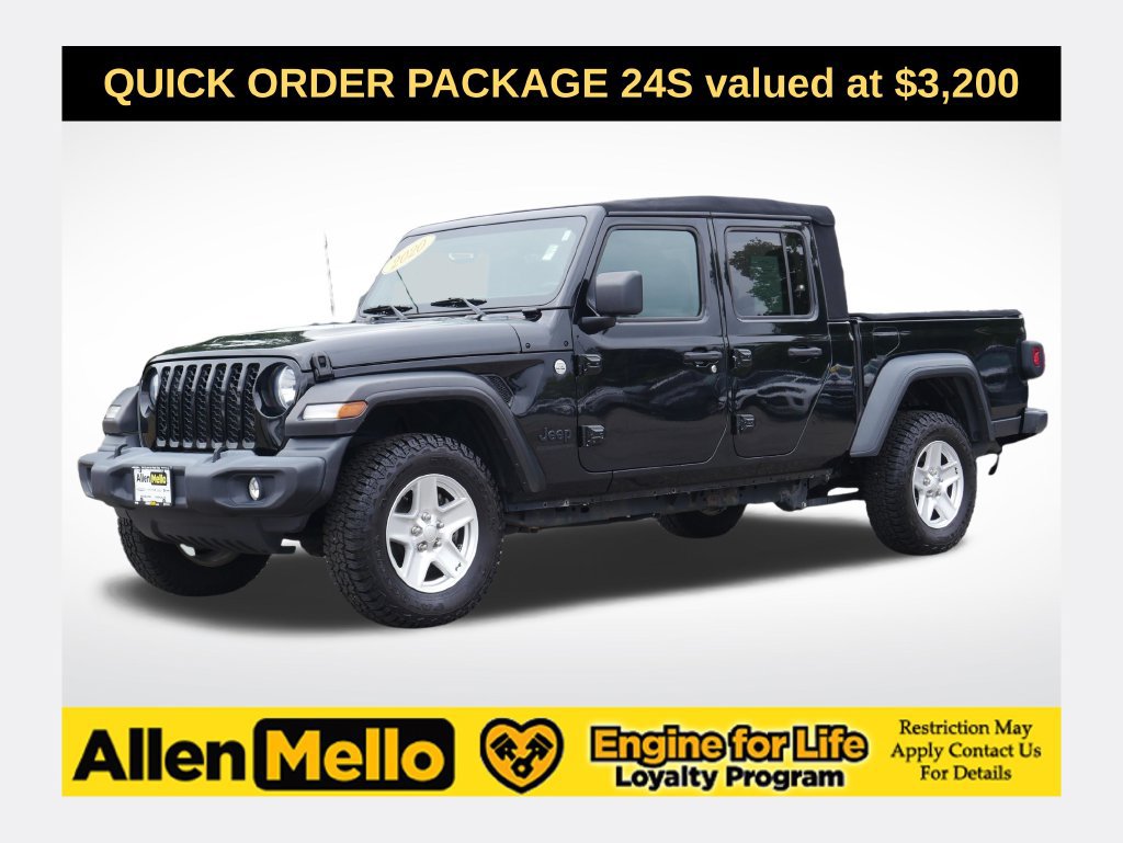 Used 2020 Jeep Gladiator Sport w/ Quick Order Package 24S AWD/4WD image 1