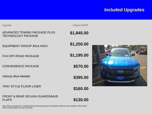 Used 2025 Ford Ranger XLT AWD/4WD image 12
