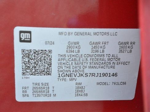 Used 2024 Chevrolet Traverse Z71 w/ Enhanced Driving Package image 14