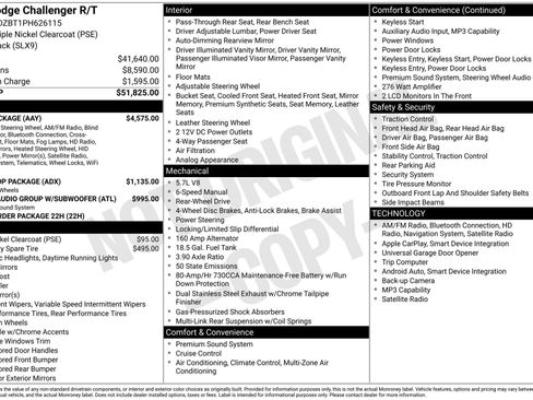 Used 2023 Dodge Challenger R/T w/ Plus Package RWD image 34