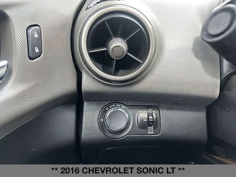 Used 2016 Chevrolet Sonic LT FWD image 28