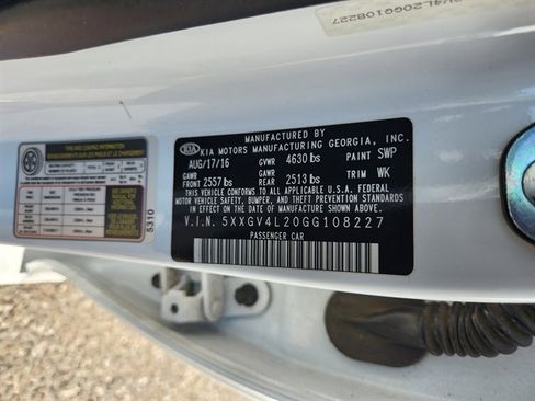 Used 2016 Kia Optima SX w/ Chrome Wheel Package image 14