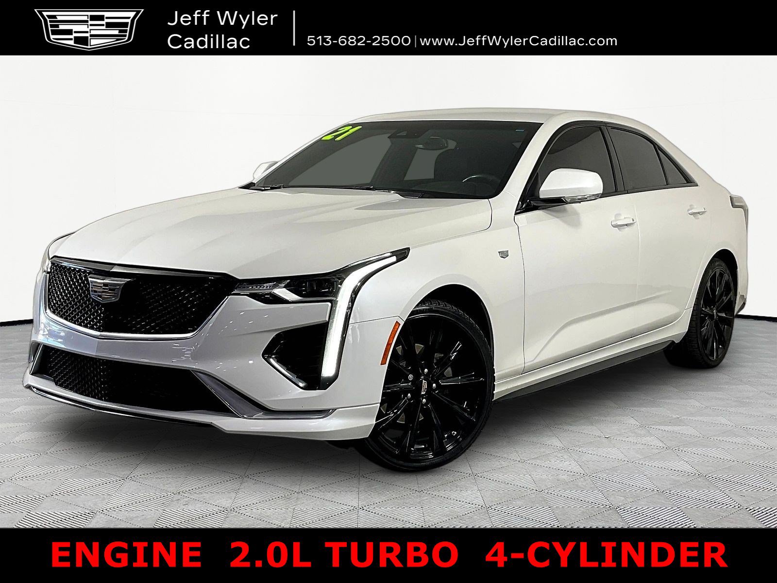 Used 2021 Cadillac CT4 Sport w/ Driver Awareness Plus Package AWD/4WD image 1