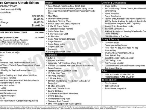 Used 2021 Jeep Compass Altitude image 25