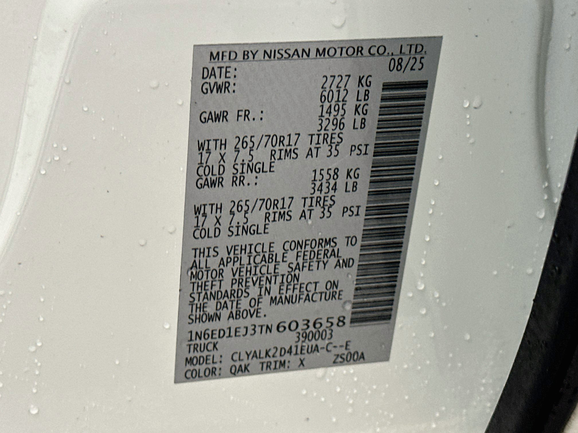 Used 2026 Nissan Frontier Pro-X w/ Pro-X Convenience Package RWD image 12