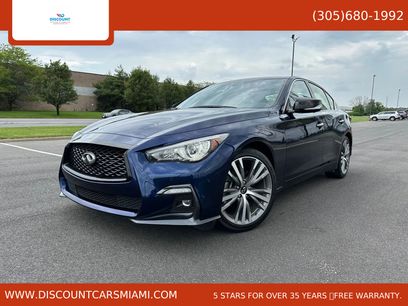 Used 2022 INFINITI Q50 Sensory