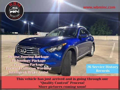 Used 2016 INFINITI QX70 AWD w/ Premium Package image 1