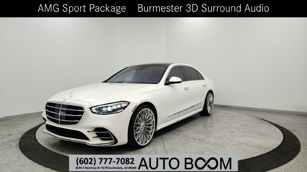 Used 2022 Mercedes-Benz S 580 4MATIC Sedan image 1