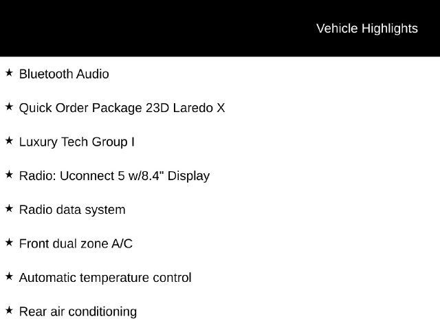 Used 2024 Jeep Grand Cherokee L Laredo w/ Luxury Tech Group I AWD/4WD image 6