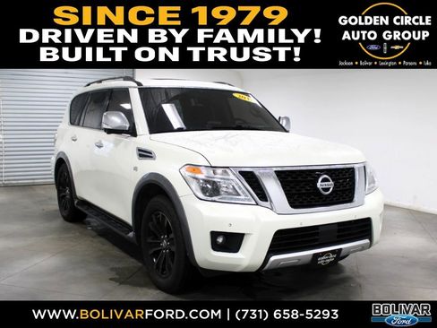 Used 2018 Nissan Armada Platinum w/ Cargo Package image 1