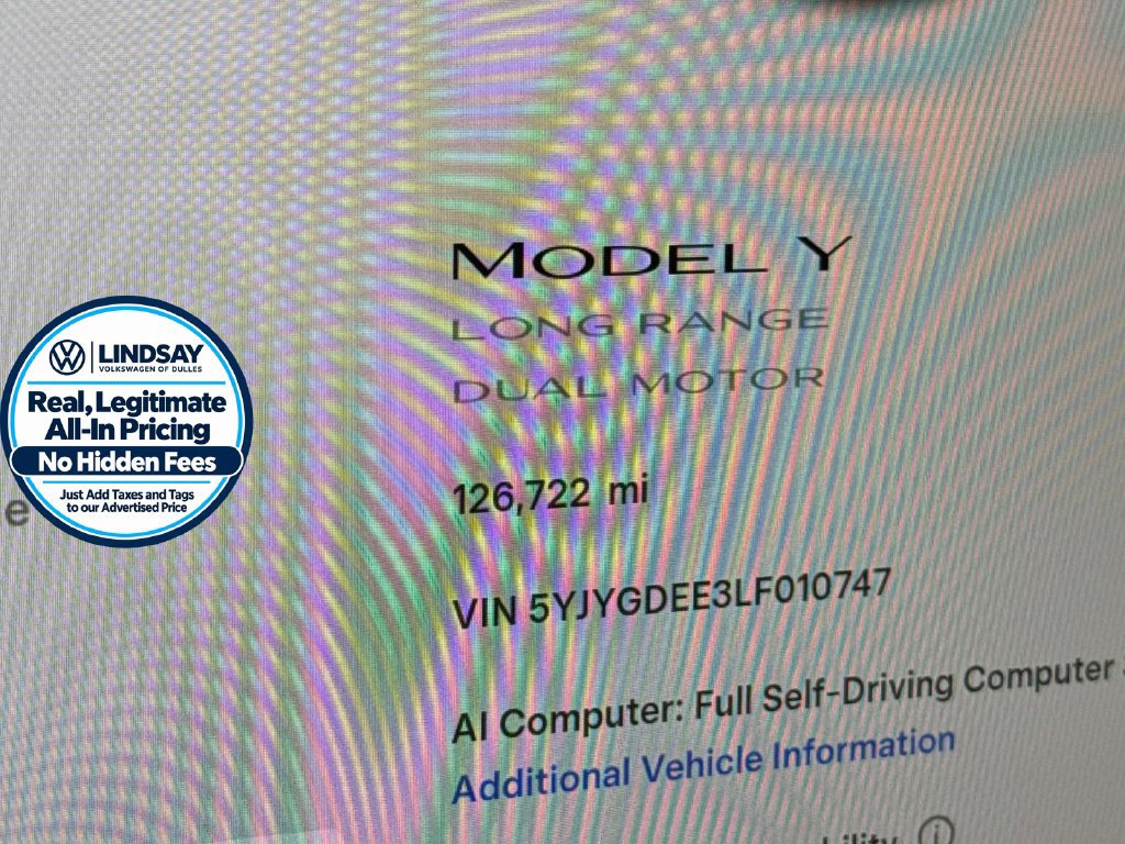 Used 2020 Tesla Model Y Long Range AWD/4WD image 29