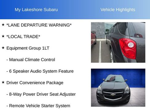 Used 2013 Chevrolet Equinox LT w/ Driver Convenience Package FWD image 9