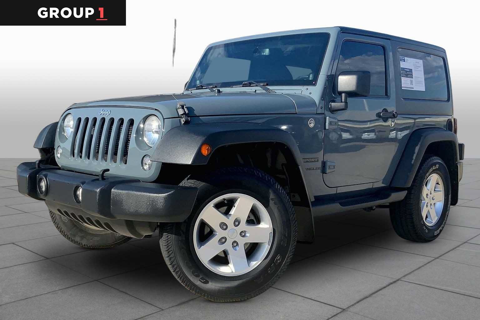 Used 2014 Jeep Wrangler Sport w/ Quick Order Package 24S AWD/4WD image 1