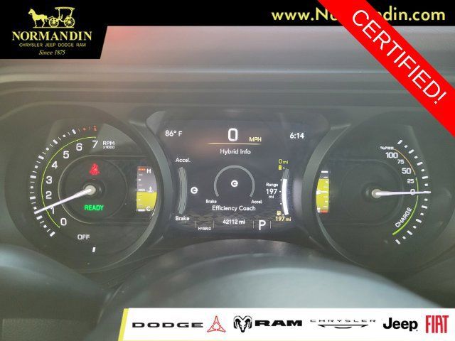 Certified 2024 Jeep Wrangler Unlimited Rubicon 4xe AWD/4WD image 8