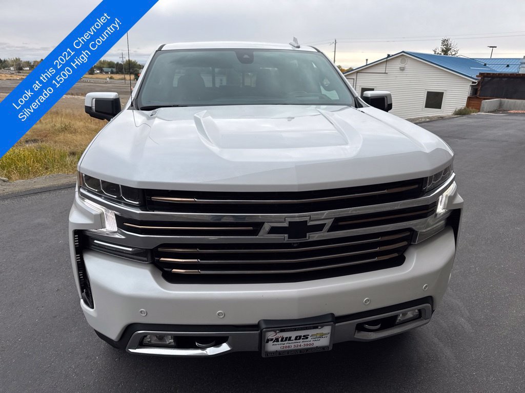 Used 2021 Chevrolet Silverado 1500 High Country w/ Technology Package AWD/4WD image 3
