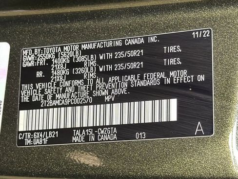 Certified 2023 Lexus RX 350 Premium Plus w/ Cold Area Package AWD/4WD image 34