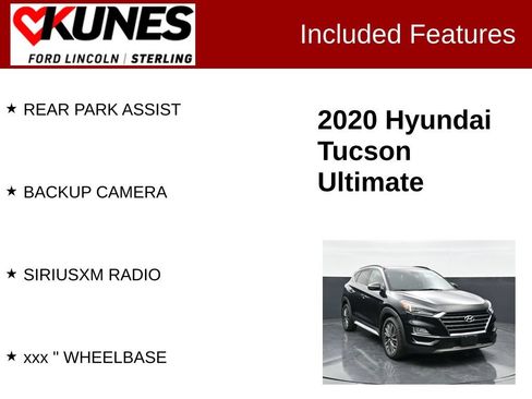 Used 2020 Hyundai Tucson Ultimate FWD image 3