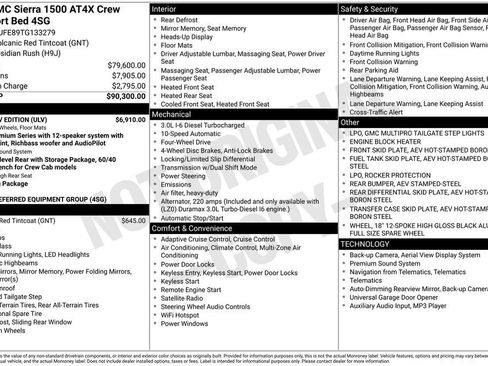 Used 2026 GMC Sierra 1500 AT4X w/ AT4X AEV Edition image 11