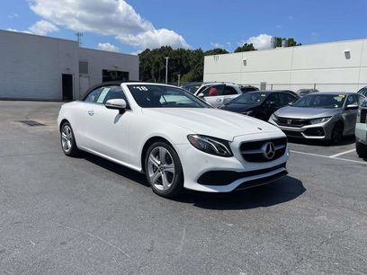 Used 2018 Mercedes-Benz E 400 Cabriolet