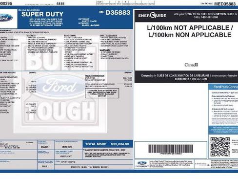 Certified 2021 Ford F350 Platinum w/ Tremor Off-Road Package image 39