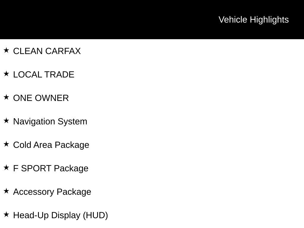 Used 2023 Lexus RX 350 F Sport w/ Accessory Package (Z1) AWD/4WD image 7
