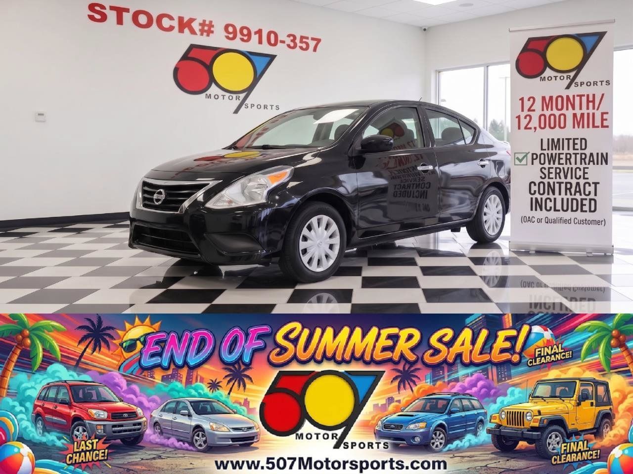 Used 2016 Nissan Versa SV FWD image 1