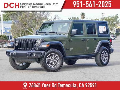 Certified 2021 Jeep Wrangler Unlimited Willys