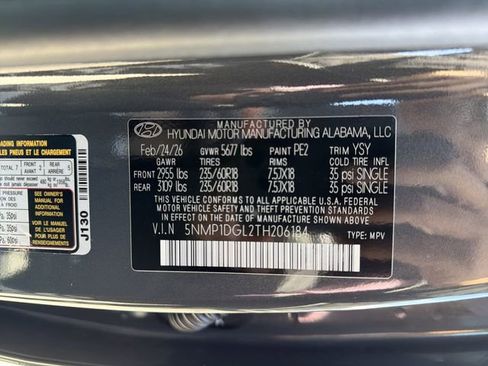 New 2026 Hyundai Santa Fe SE AWD/4WD image 30