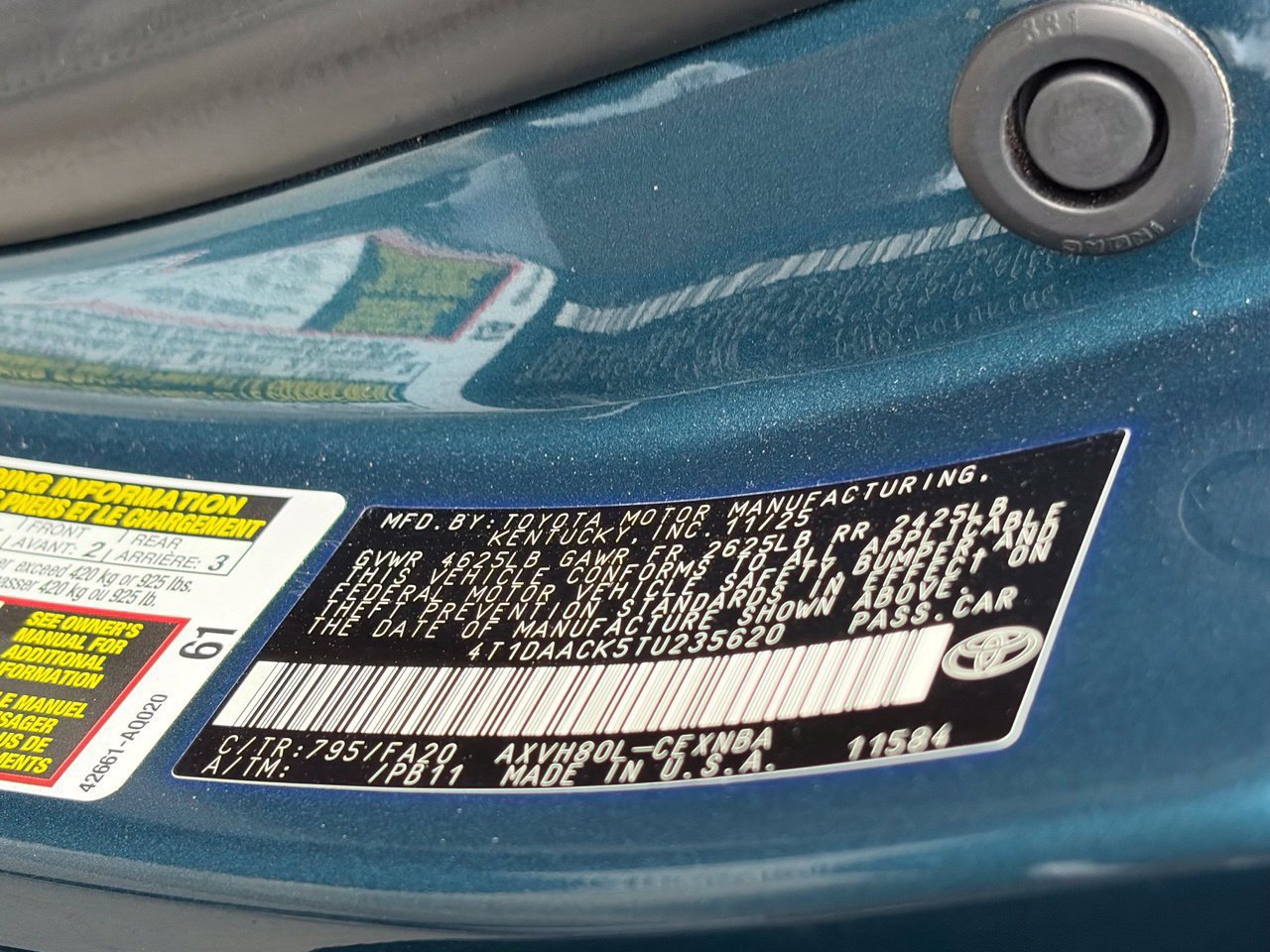 Used 2026 Toyota Camry LE FWD image 16