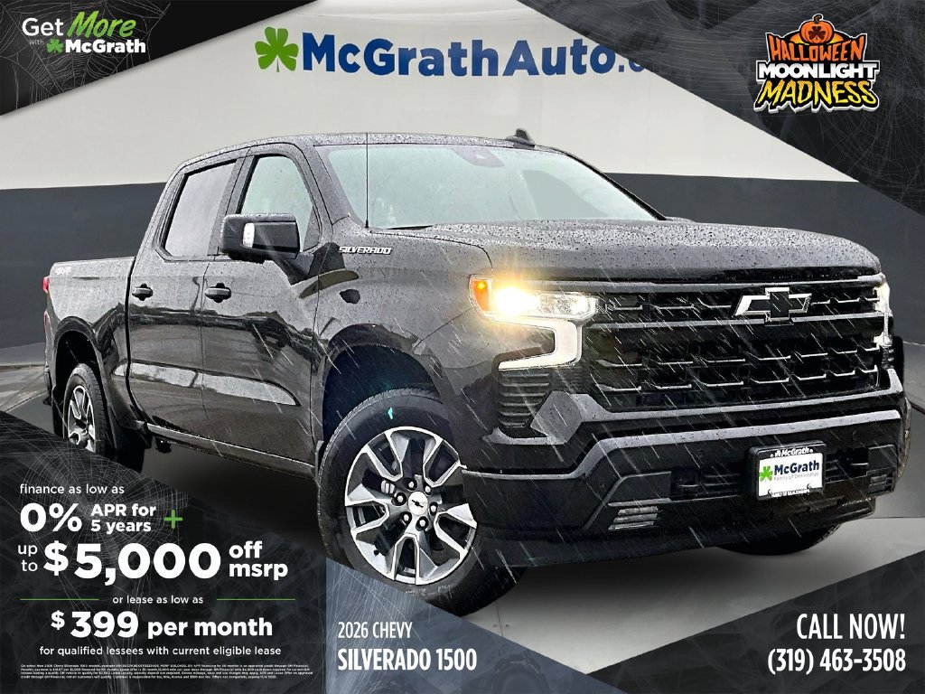 New 2026 Chevrolet Silverado 1500 RST AWD/4WD image 1