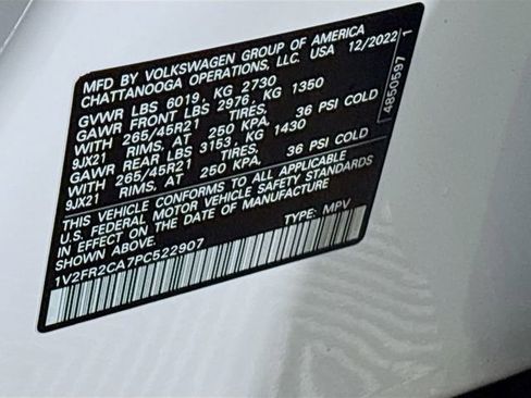 Used 2023 Volkswagen Atlas SEL Premium image 36