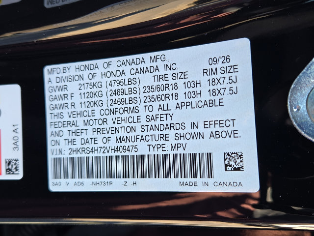 New 2027 Honda CR-V EX-L image 21