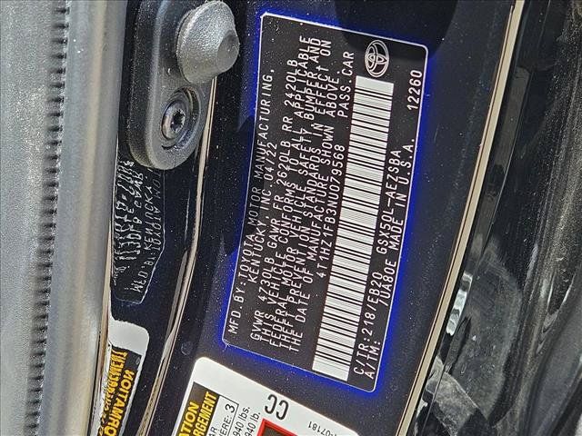 Used 2022 Toyota Avalon Touring w/ Advanced Safety Package FWD image 22