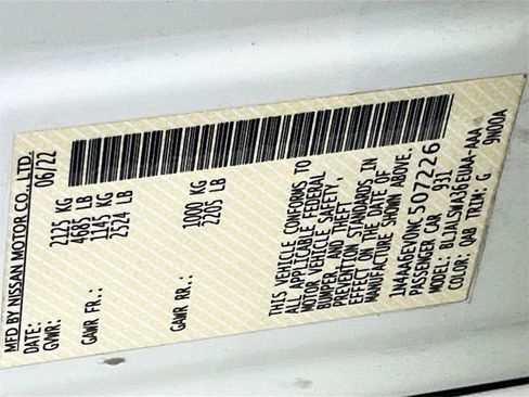 Used 2022 Nissan Maxima SR w/ Sport Mat Group image 33