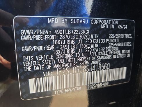 Used 2025 Subaru Forester Limited AWD/4WD image 37