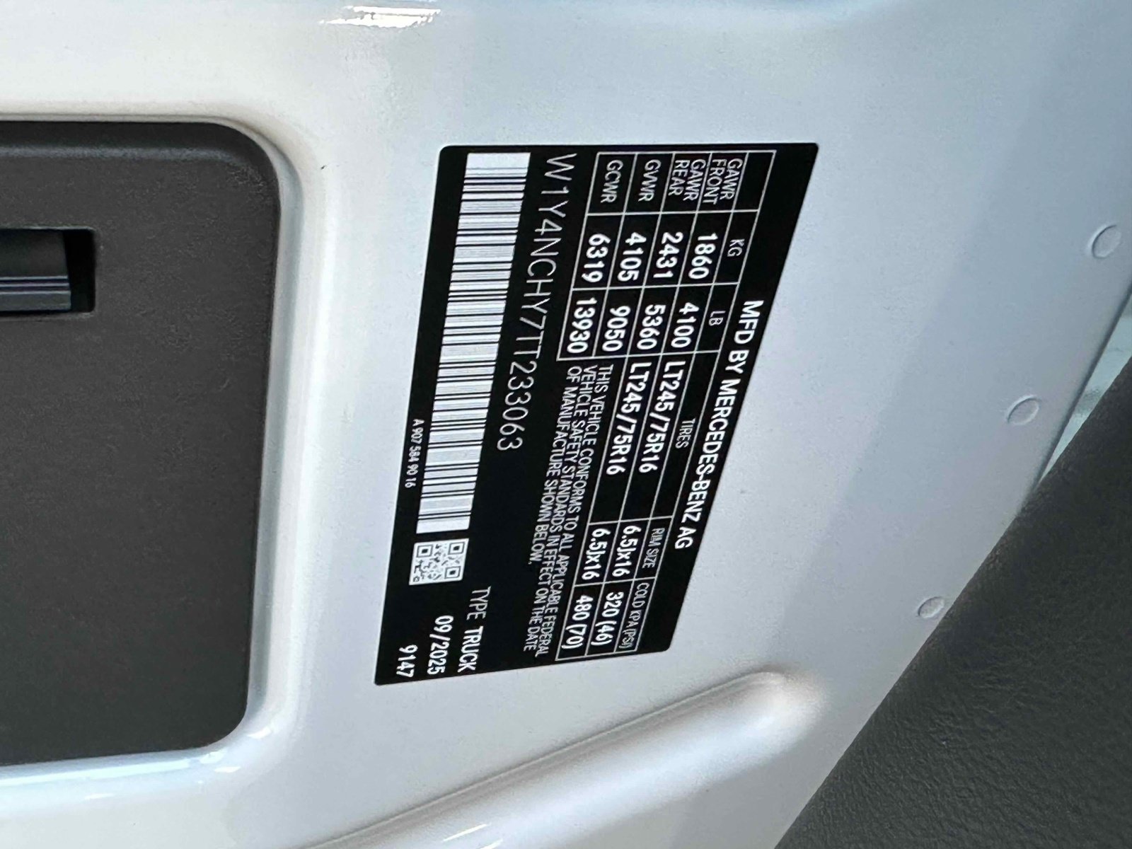 New 2026 Mercedes-Benz Sprinter 2500 image 4