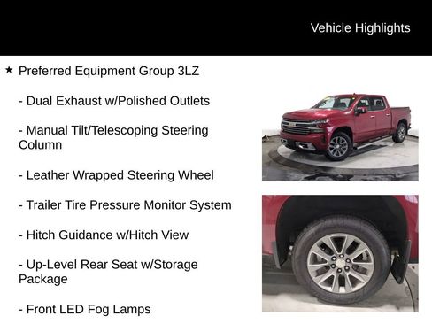 Used 2019 Chevrolet Silverado 1500 High Country w/ Technology Package image 38