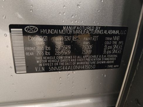 Used 2022 Hyundai Santa Fe Limited FWD image 33