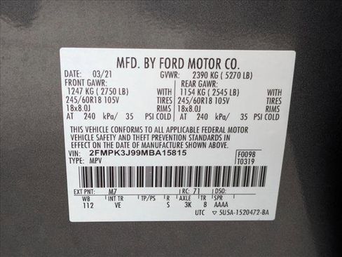 Used 2021 Ford Edge SEL w/ Convenience Package image 25