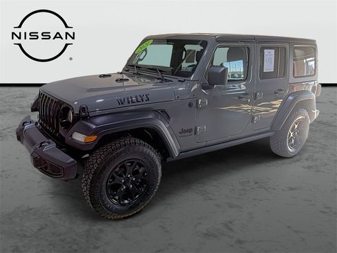Used 2021 Jeep Wrangler Unlimited Sport image 1