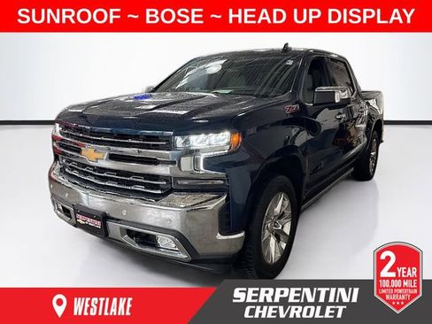 Used 2021 Chevrolet Silverado 1500 LTZ w/ LTZ Premium Package AWD/4WD image 1