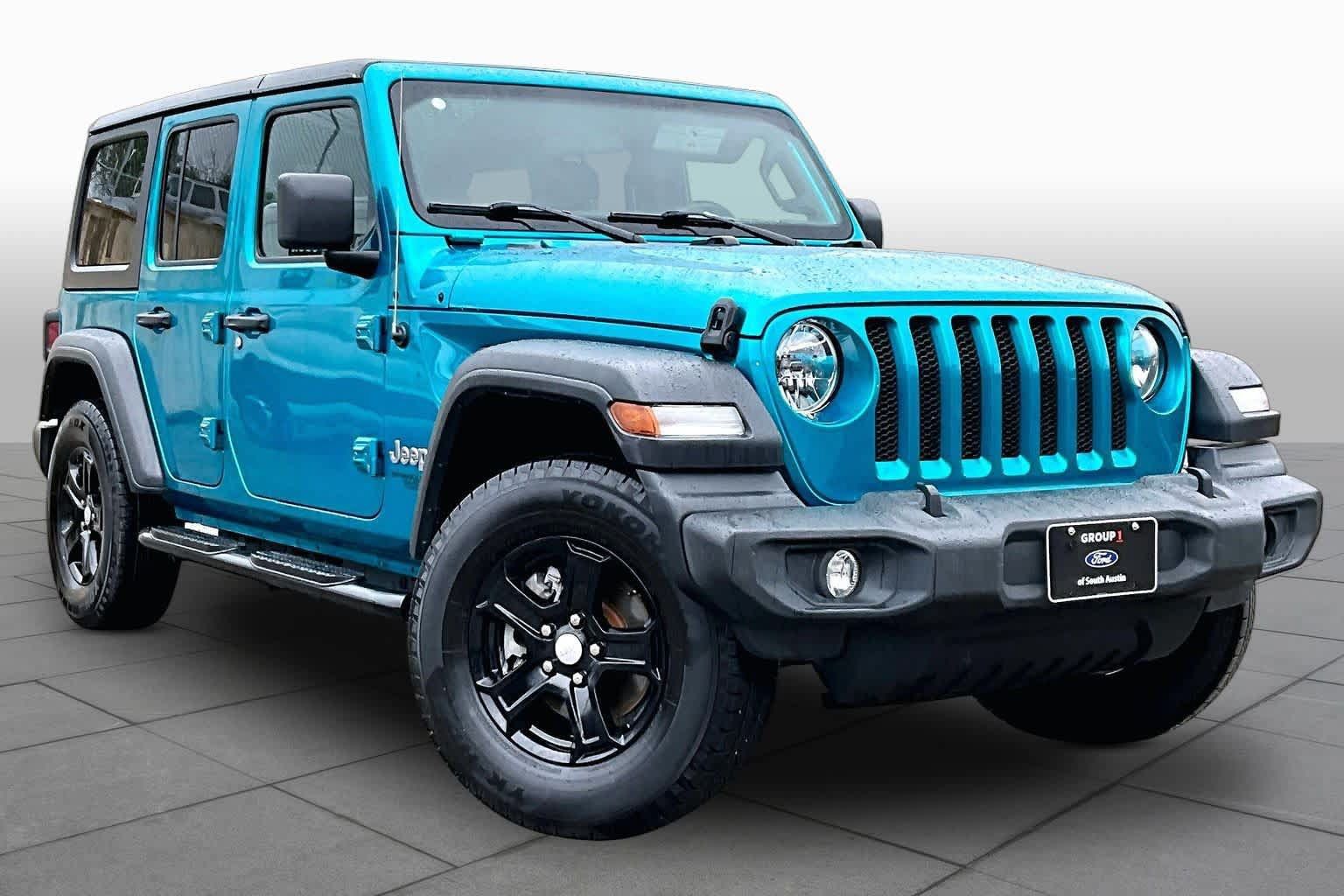 Used 2020 Jeep Wrangler Unlimited Sport S AWD/4WD image 2