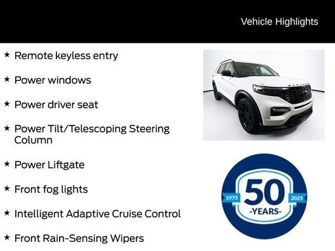 Certified 2022 Ford Explorer ST w/ Equipment Group 401A image 26