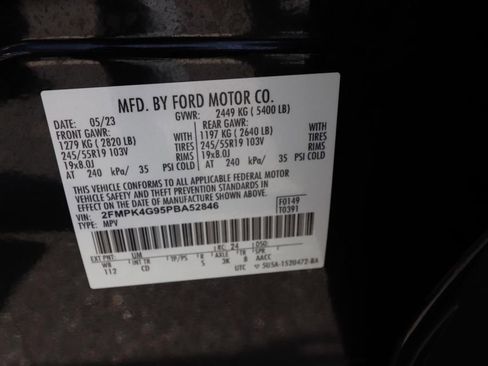 Certified 2023 Ford Edge SE w/ Black Appearance Package AWD/4WD image 24