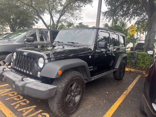 Used 2016 Jeep Wrangler Unlimited Sport w/ Quick Order Package 24S AWD/4WD image 7