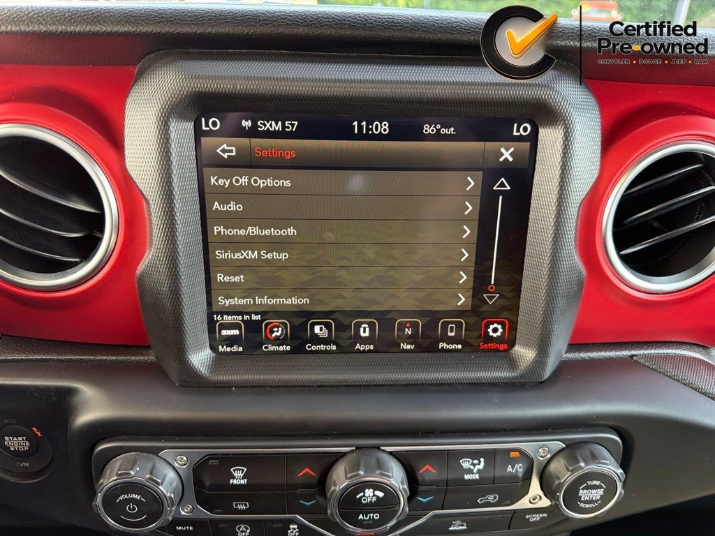 Certified 2021 Jeep Gladiator Rubicon AWD/4WD image 98