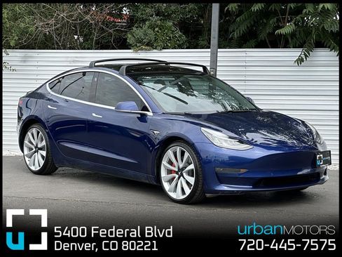 Used 2018 Tesla Model 3 Performance AWD/4WD image 1