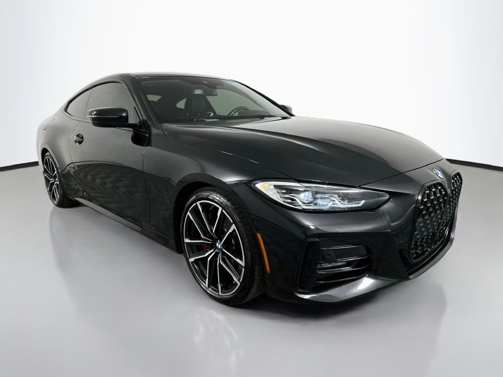 Used 2021 BMW 430i Coupe w/ M Sport Package RWD image 3